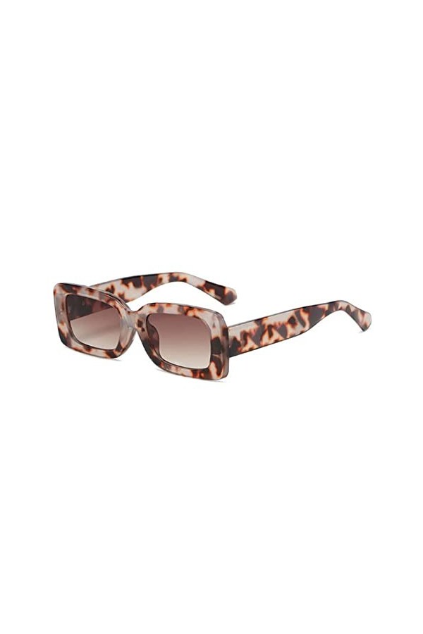 IIGOCG Lunettes de Soleil carrées rétro for Femme Color : Other, Size : Tortoiseshell 