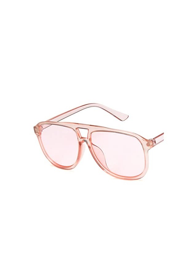 Lunettes de Soleil ovales surdimensionnées for Femmes Color : Yellow 