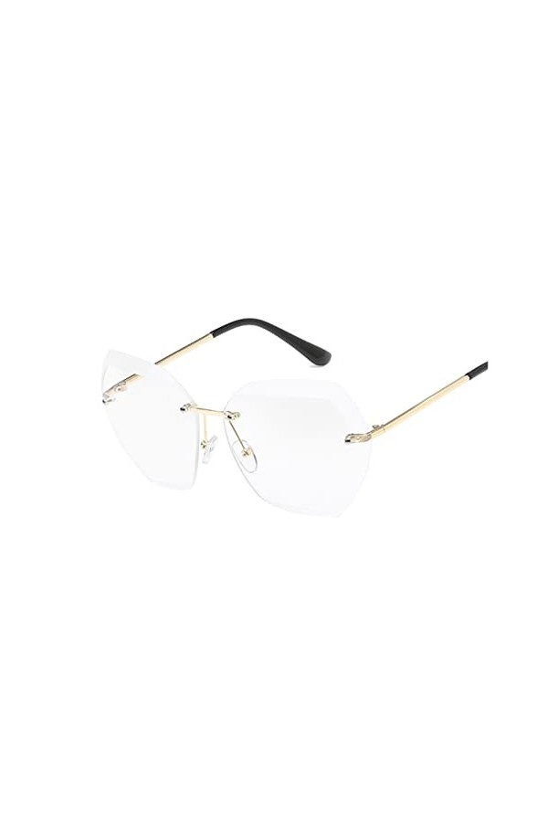 YINROM Lunettes de Soleil rétro Femme et Homme Color : Purple Gray 