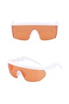 JINGC HENMA Lunettes de Soleil à la Vague de Mode,Femmes Vélo Verres Vague Shades for Hommes Femmes Lunettes de griffonnage U