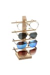 porte lunettes Multi Calques Lunettes de soleil en bois Lunettes de soleil Affichage Stands Lunettes de soleil Affichage Affi
