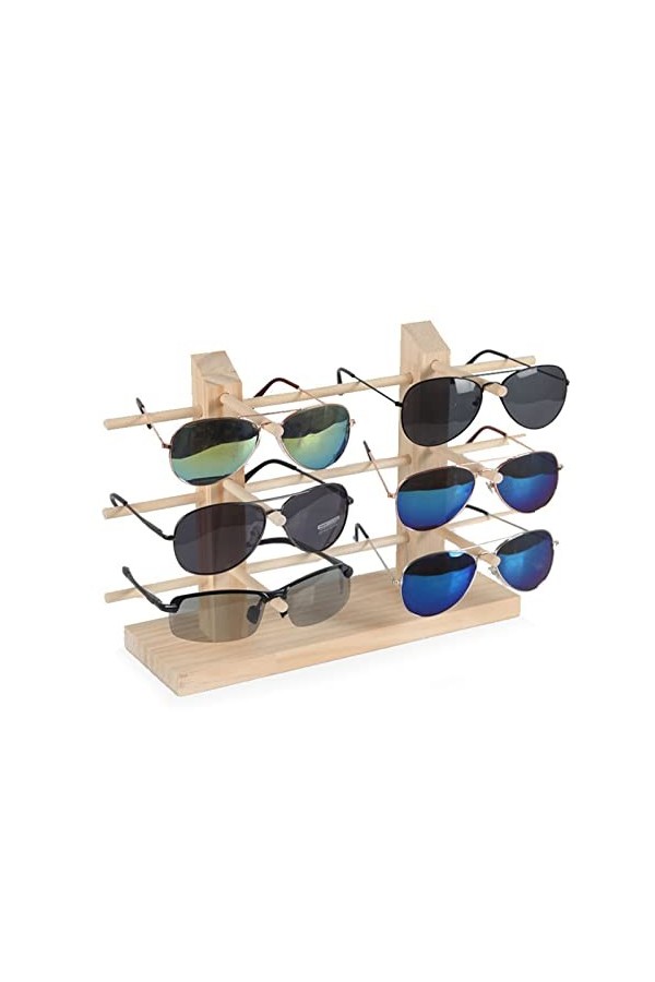 porte lunettes Multi Calques Lunettes de soleil en bois Lunettes de soleil Affichage Stands Lunettes de soleil Affichage Affi