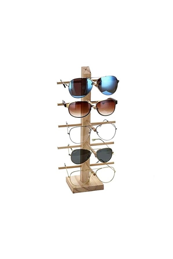 porte lunettes Multi Calques Lunettes de soleil en bois Lunettes de soleil Affichage Stands Lunettes de soleil Affichage Affi