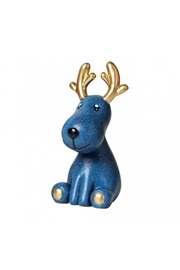 TOMYEUS Support De Lunettes Lunettes de Soleil Lunettes de Soleil en Forme de cerf Porte Lunettes De Soleil Color : Blue 