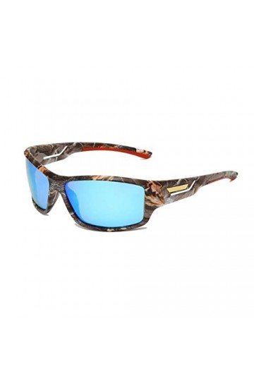 JINGC HENMA Lunettes de pêche Sport Lunettes de Soleil Rayures Lunettes Lunettes de Soleil polarisées extérieures Hommes Femm
