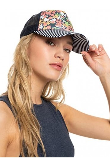 Roxy Femme Beautiful Morning Chapeau, MOOD INDIGO DITSY LOVE, Taille unique EU