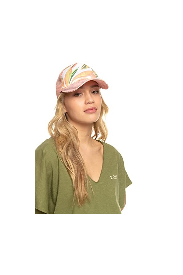 Roxy Femme Beautiful Morning Chapeau, MOOD INDIGO DITSY LOVE, Taille unique EU