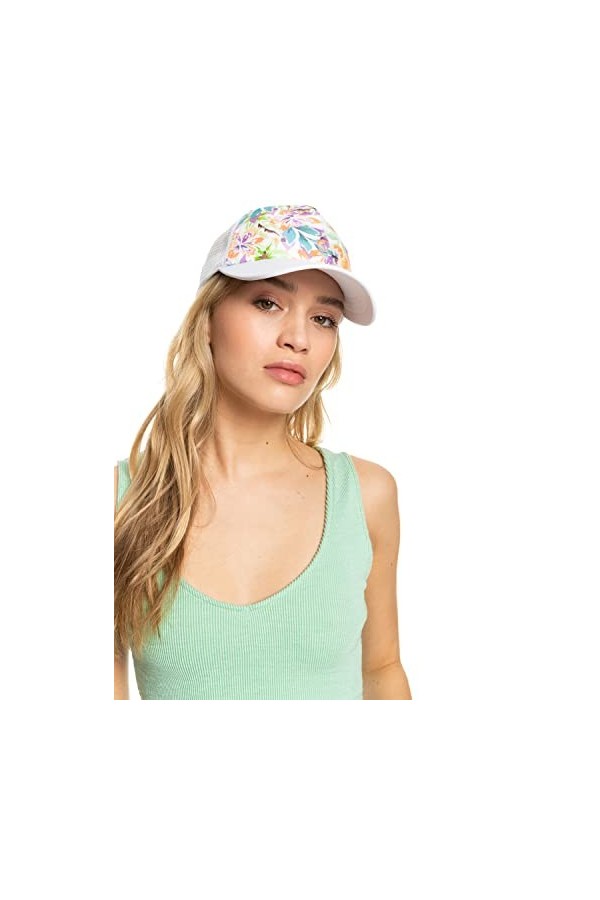 Roxy Femme Beautiful Morning Chapeau, MOOD INDIGO DITSY LOVE, Taille unique EU