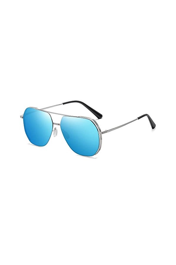 Cyxus Lunettes de soleil hommes femmes lunettes de soleil polarisées classiques extérieur UV400 pour la conduite pêche voyage