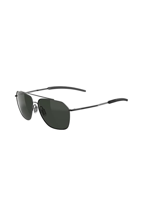 bollé - SOURCE Gun Matte – Axis Polarized, Lunettes de soleil, Medium, Mixte Adulte