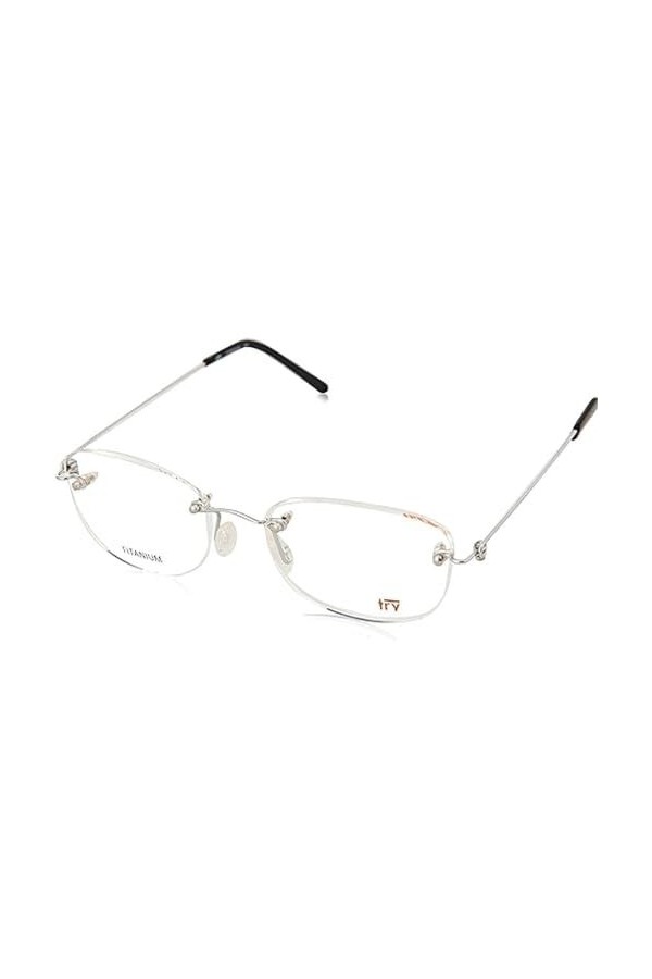 try Ty888 Lunettes de Soleil, Argent, 52 Femme