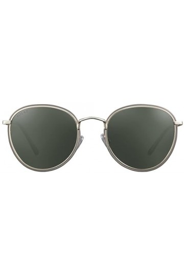 Solar Argent Sunglasses, Gris/Or, Taille Unique Womens