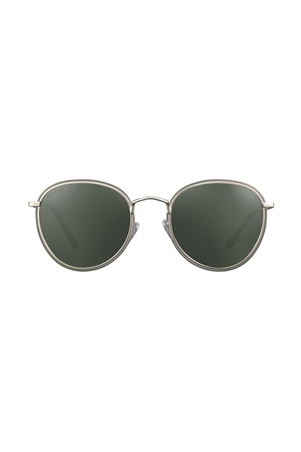 Solar Argent Sunglasses, Gris/Or, Taille Unique Womens