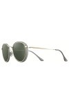 Solar Argent Sunglasses, Gris/Or, Taille Unique Womens