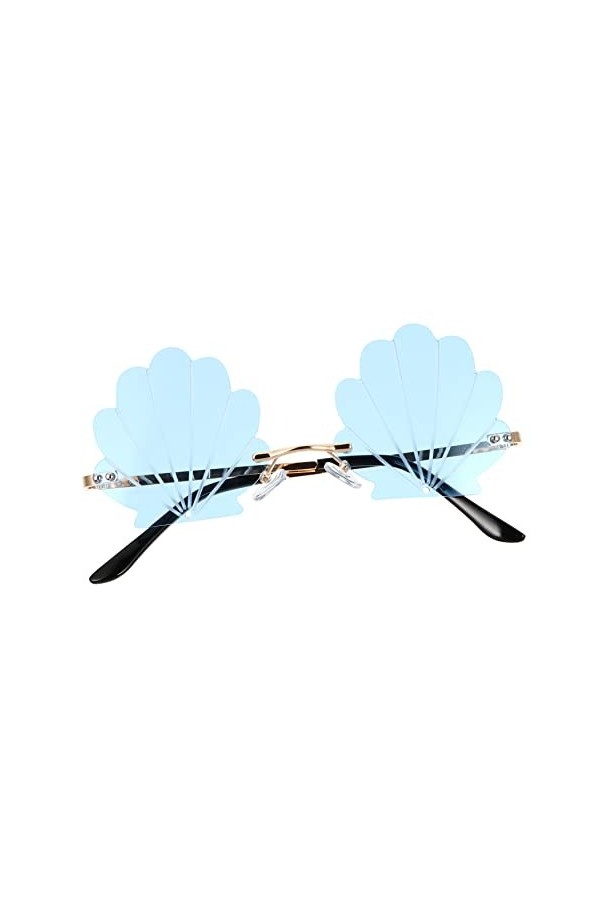 SOIMISS 7 Pièces Lunettes De Soleil Coquille Forme Lunettes De Soleil Lunettes Accessoires Lunettes De Soleil Soirée Dansante