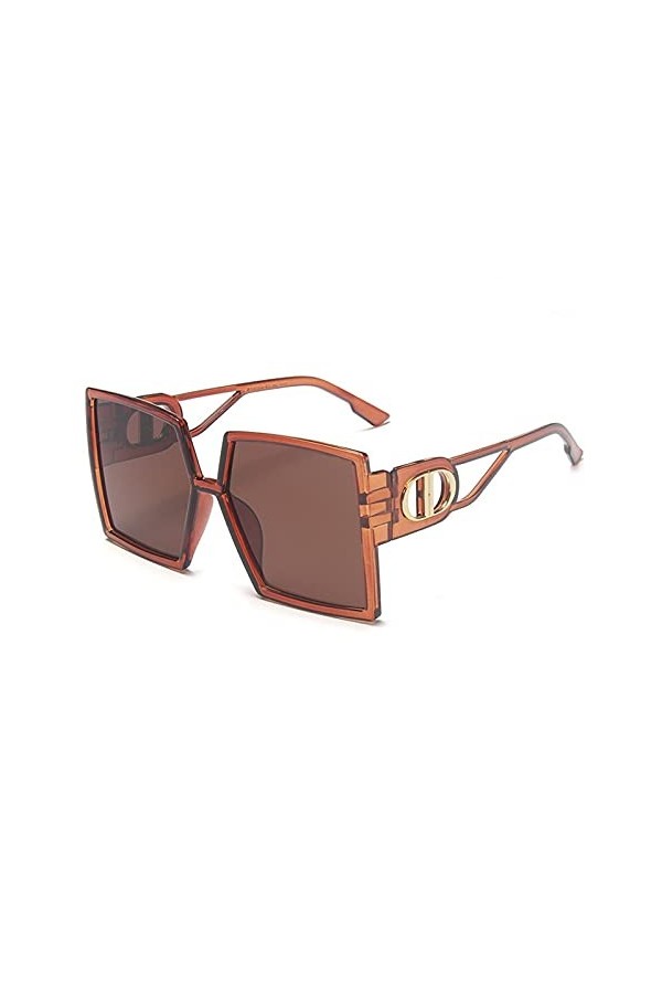 EDDHA Lunettes de soleil mode pour femmes, lunettes de soleil dégradées, lunettes de soleil sans cadre, lunettes de soleil om