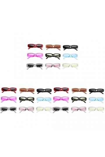Toddmomy 27 Pièces Des Lunettes De Soleil Lunettes De Soleil De Mode Pour Lunettes De Soleil Tendance Pour Femmes Nuances Rét