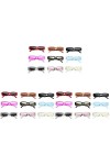 Toddmomy 27 Pièces Des Lunettes De Soleil Lunettes De Soleil De Mode Pour Lunettes De Soleil Tendance Pour Femmes Nuances Rét