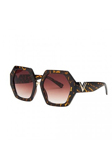 IIGOCG Lunettes de Soleil carrées rétro Classiques Lunettes de Soleil surdimensionnées for Femmes Lunettes de Soleil Noires r