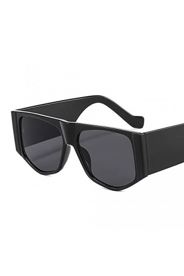 EDDHA Lunettes de soleil tendance rétro à grand cadre, lunettes de soleil de voyage pour femmes, lunettes de soleil dégradées