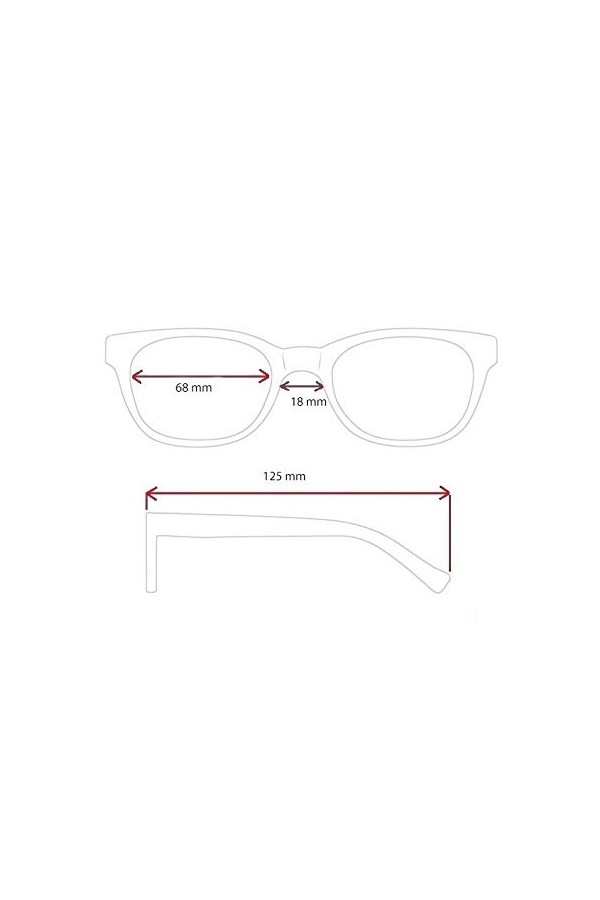 rainbow safety Lunettes de Soleil Sport Bifocale Polarisee Cyclisme Golf Pêche Conduite Pro P BLK-Red, 1.00D 