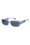 Polaroid Sunglasses PLD 6208/S/X 52/23/140 Women, MVU/C3 Azure, 52 Unisex