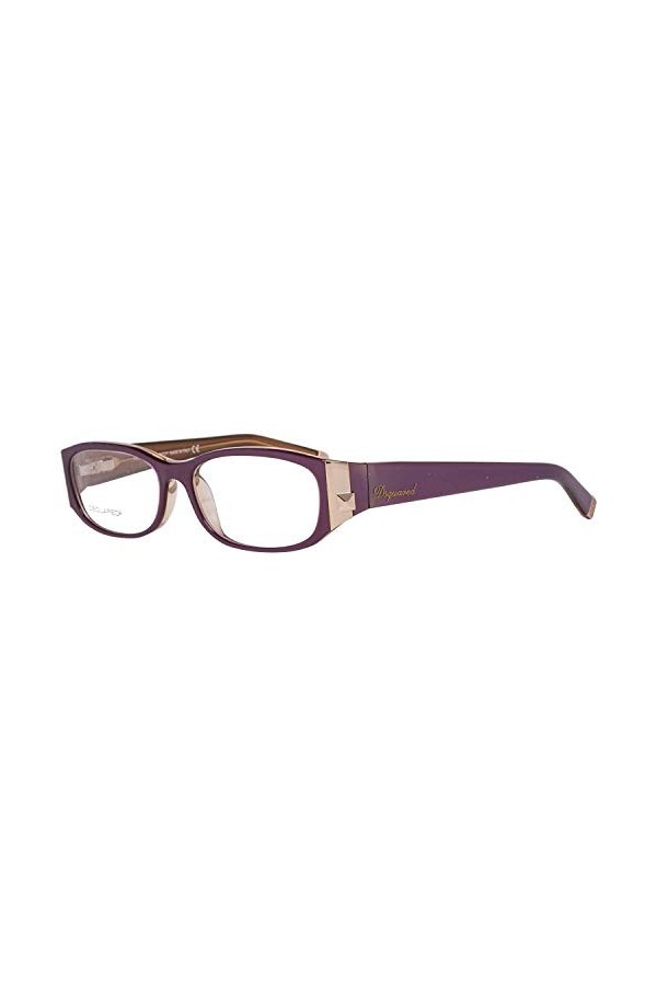 DSQUARED Dsquared2 Brillengestelle Dq5053 081 53 Lunettes de Soleil, Violet Violett , 55 Femme