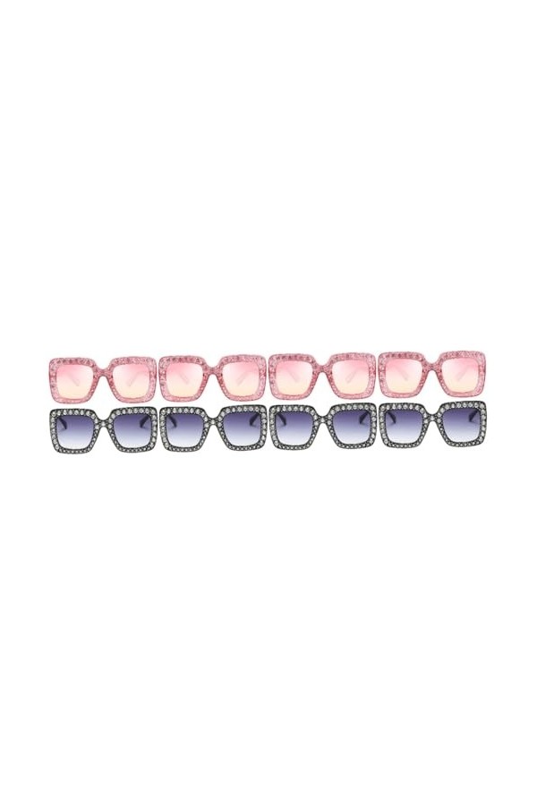 ABOOFAN 8 Pcs Lunettes De Tir De Rue De Mode Lunettes Surdimensionnées Pour Femmes Robes De Travail DÉté Pour Femmes Lunette