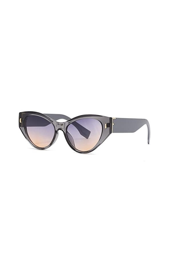 MASKIS Lunettes De Soleil Dégradées Style Œil De Chat Pour Femme, Lunettes De Soleil, Abat-Jour Féminin