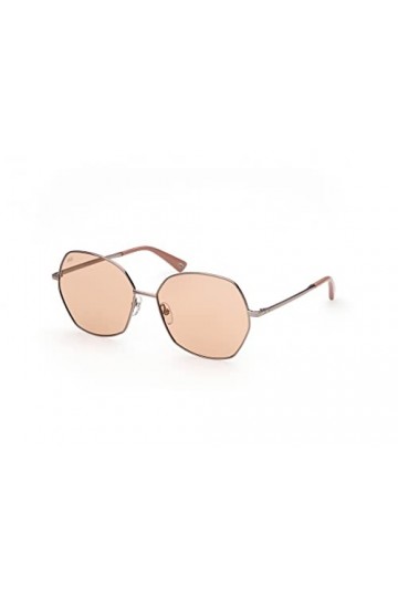 WEB We0320 Lunettes de Soleil, Bronze Clair Brillant, 60 Femme