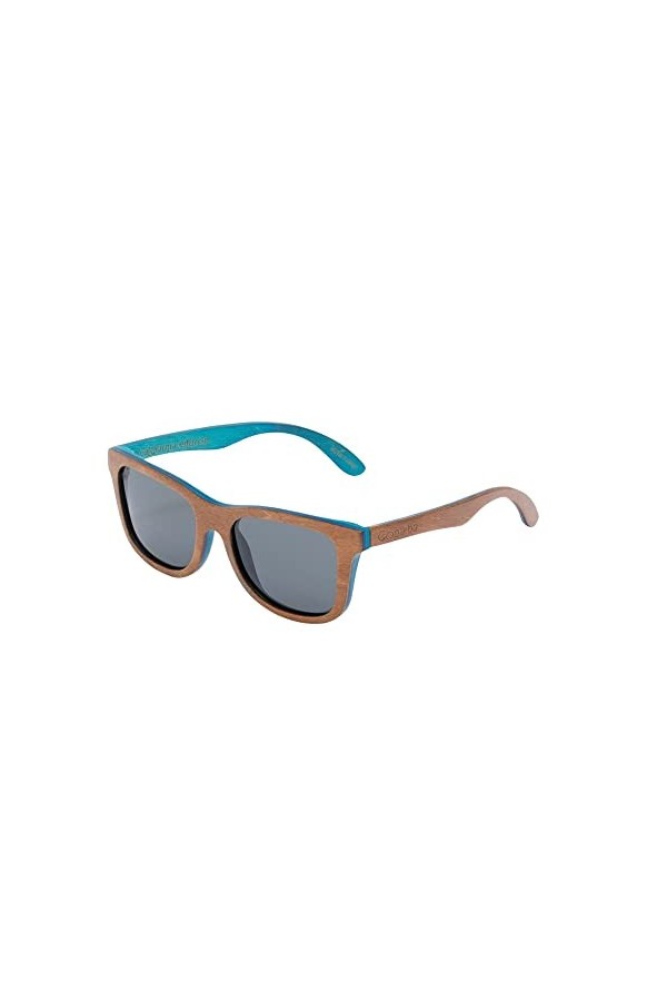 Copaiba Lunettes de soleil polarisées - Collection California - Modèle Unisexe - Protection UV - Verres avec traitement antir