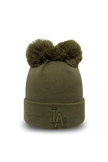 New Era Bonnet Double Pompon - Rose - Taille Unique