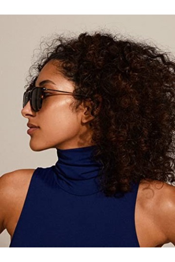 Pilgrim Lunettes de soleil pour femme Vanille - Marron - One Size