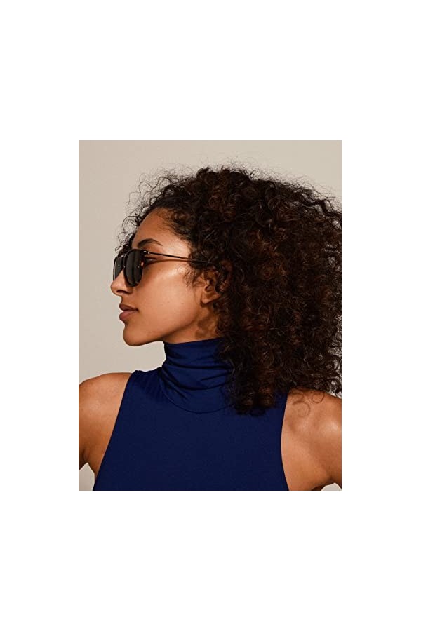 Pilgrim Lunettes de soleil pour femme Vanille - Marron - One Size