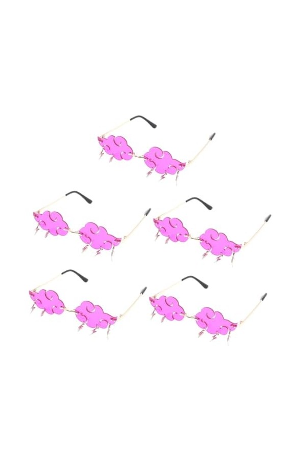 ifundom 5 Pièces Pas De Lunettes De Soleil Lunettes De Soleil Tendance Pour Femmes Lunettes De Soleil Disco Fournitures De Co