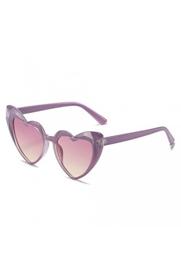 Générique Lunettes de soleil de fête de proposition de vacances à la plage pour femmes en forme de coeur