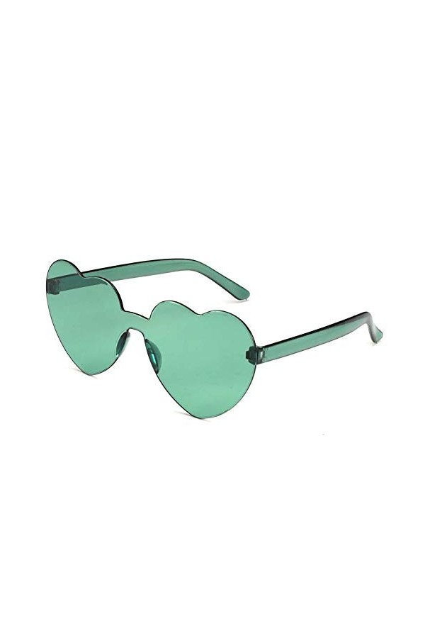 XINGYU Siamois Amour Coeur Femmes Lunettes De Soleil Mode Grand Cadre Transparent Océan Lentille Lunettes De Soleil Résine Gr