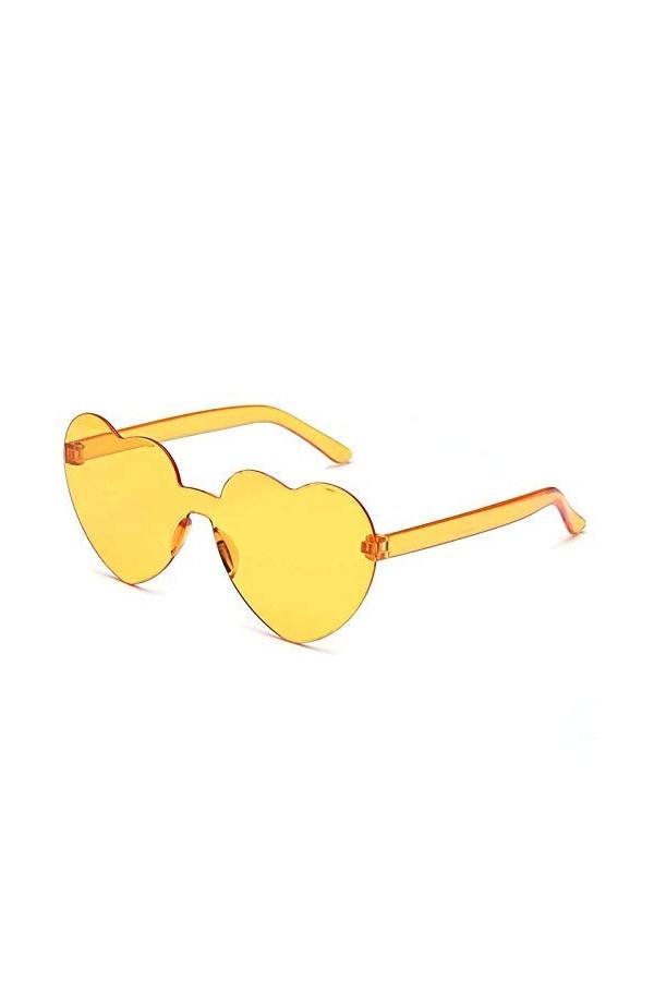 XINGYU Siamois Amour Coeur Femmes Lunettes De Soleil Mode Grand Cadre Transparent Océan Lentille Lunettes De Soleil Résine Gr