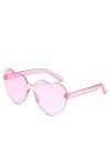 XINGYU Siamois Amour Coeur Femmes Lunettes De Soleil Mode Grand Cadre Transparent Océan Lentille Lunettes De Soleil Résine Gr
