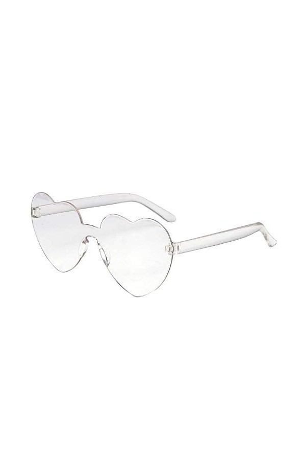 XINGYU Siamois Amour Coeur Femmes Lunettes De Soleil Mode Grand Cadre Transparent Océan Lentille Lunettes De Soleil Résine Gr