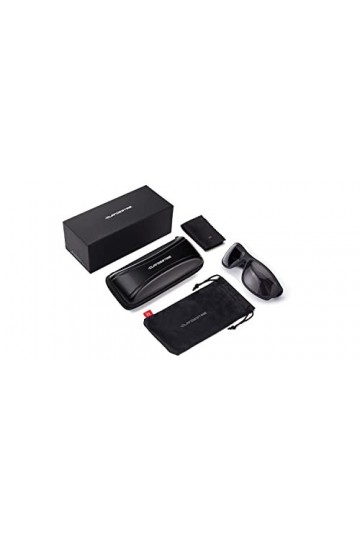 CLANDESTINE Curve Matte Black - Lunettes de soleil Nylon HD homme & femme