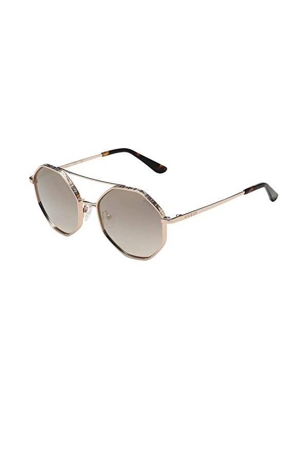 Guess 0 Lunettes de Soleil, Gold, 59 Femme