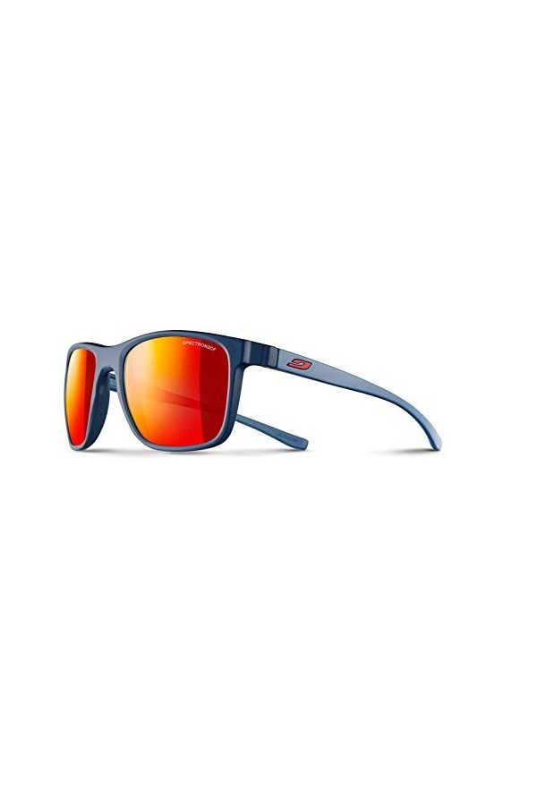 Julbo Trip Lunettes de Soleil Homme, Noir Translucide Mat/Gris Translucide Mat, FR : M Taille Fabricant : M 