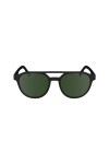 LACOSTE L6008S Lunettes de Soleil, Matte Black, Taille Unique Homme