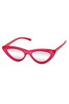 Le Specs Femmes les lunettes de soleil derniers lolita Rouge Une Taille