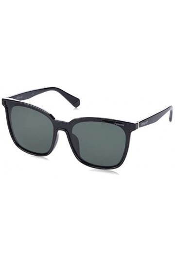 Polaroid PLD 6154/F/S 7zj/UC Black Green 0 Sunglasses, 0 Mois Mixte