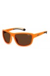 Polaroid PLD 7049/s Sunglasses, 2M5/47 Matt Orange, 62 Unisex