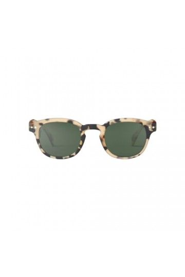 Izipizi OCCHIALI SUN POLARIZED MOD. C LIGHT TORTOISE GREEN LENSES