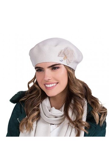 Kamea Béret dhiver Élégant Et Classique Elza, Noir,Taille Unique