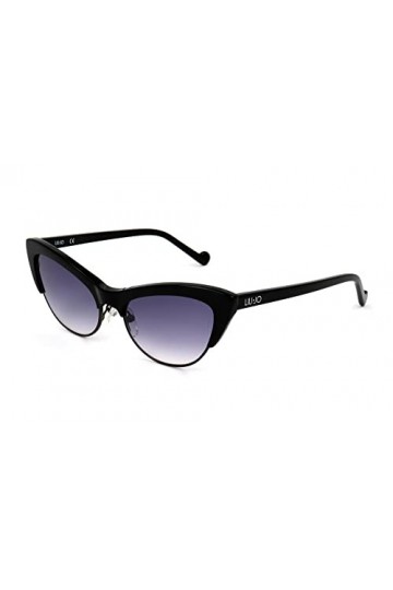 Liu Jo Jeans Lj721s 41751, Lunettes de Soleil Femme, 001 Ebony, Taille Unique